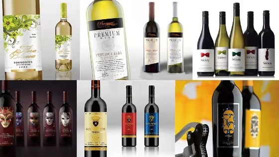 La lampada in bianco di compleanno quarantesimo degli autoadesivi dell'etichetta del vino ha condotto la proprietà terriera del partito di Antivari KTV di sconto