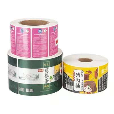 Stampa autoadesiva d'imballaggio della bottiglia di vetro del vinile di trucco dell'etichetta cosmetica stampabile