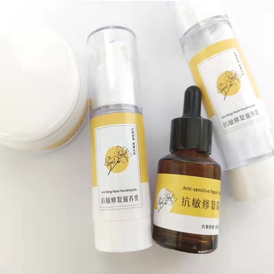Etichetta cosmetica termica che stampa gli autoadesivi quotidiani di nozze del prodotto chimico per il prodotto disinfettante della mano