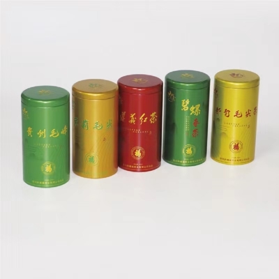 Il piccolo tè accatastabile Tin Container Empty Round Coffee può stoccaggio
