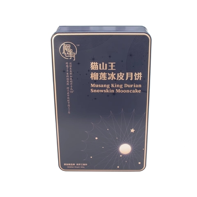 Finestra trasparente Tray Inside Book Shape di acciaio inossidabile Tin Box For Tea Packaging