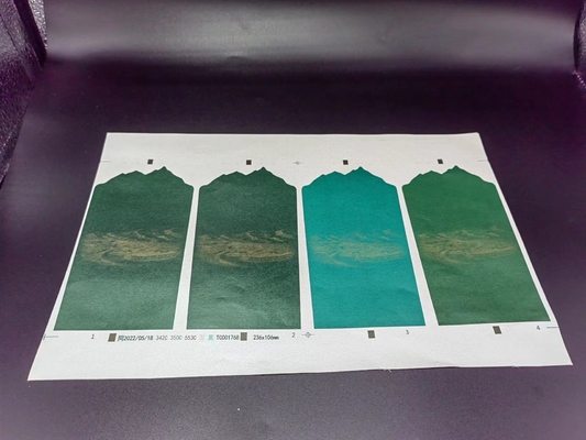 Punto di timbratura d'argento dell'oro del rotolo di Mini Wine Bottle Label Stickers UV