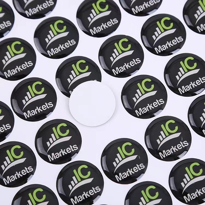 Il produttore a resina epossidica adesivo Die Cut Stickers dell'etichetta dell'ANIMALE DOMESTICO ha coperto con una cupola