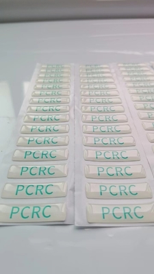 Autoadesivo a resina epossidica del vinile che stampa il cristallo adesivo ricoprente di colore pieno
