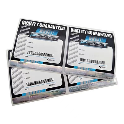 Stampabile sicuro genuino dell'oro su ordinazione di Logo Packaging Hologram Label Sticker