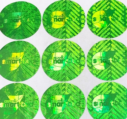 Prodotti di fabbrica Sicurezza progettata Marchi di fabbrica laser ologramma d'oro