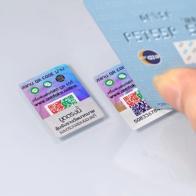 2D su ordinazione/3D che stampa l'autoadesivo dell'ologramma del passaggio, autoadesivo dell'ologramma di vuoto del PASSAGGIO