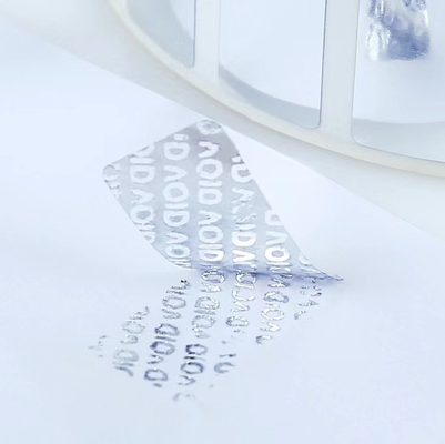 L'anti codice di Qr della falsificazione di anti dell'ologramma 3D di sicurezza vuoto adesivo falso dell'etichetta fa