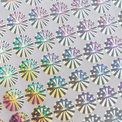 Autoadesivo su misura dell'ologramma di dimensione con superficie lucida/opaca/glassata